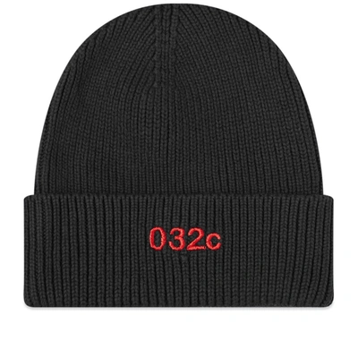 Shop 032c Beanie Hat In Black