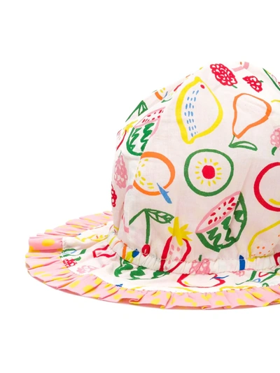 Shop Stella Mccartney Fruit Print Bucket Hat In Pink