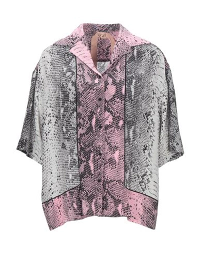 Shop N°21 Woman Shirt Pink Size 4 Silk