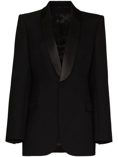 Shop Wardrobe.nyc Single-breasted Wool Blazer In Black