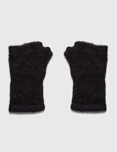 Shop Acronym Siru Alpaca Hand Galter In Black