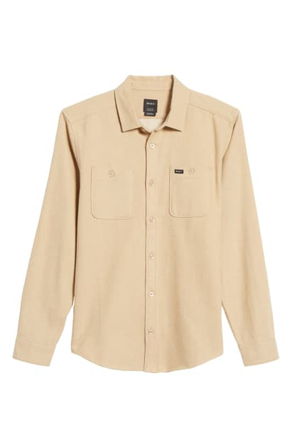 Rvca Harvest Regular Fit Flannel Button 