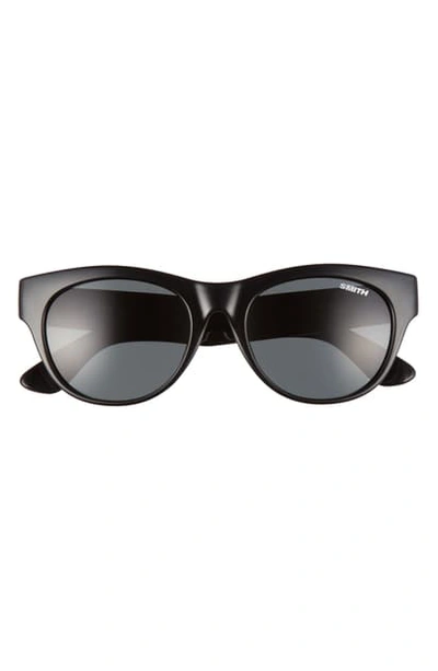 Shop Smith Sophisticate 54mm Chromapop(tm) Polarized Sunglasses In Black/ Grey