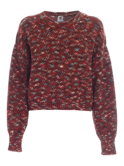 Shop Missoni Crewneck Sweater In Copper Color In Brown