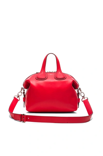 Shop Givenchy Small Nightingale In Red