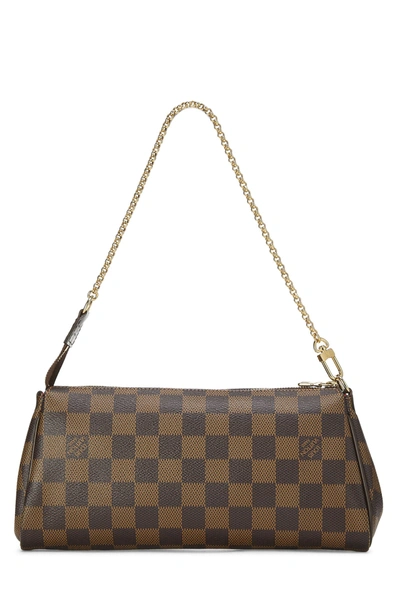 Pre-owned Louis Vuitton Damier Ebene Eva