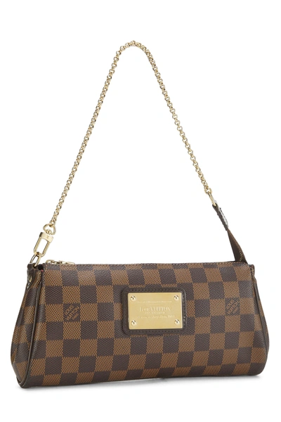 Pre-owned Louis Vuitton Damier Ebene Eva