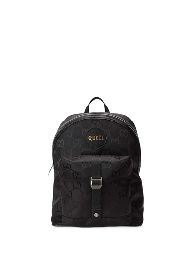 Shop Gucci Off The Grid Monogram Backpack In Black