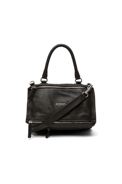 Shop Givenchy Medium Sugar Pandora In Black