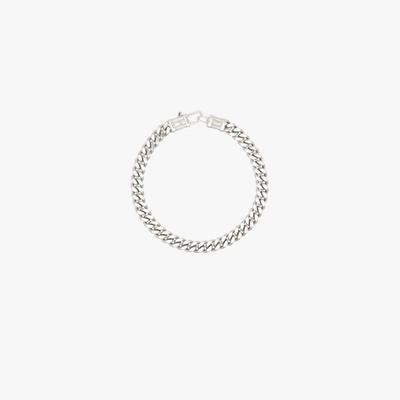 Shop Tom Wood Sterling Silver Curb Chain Bracelet In 925 Sterling Silver
