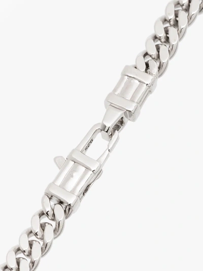 Shop Tom Wood Sterling Silver Curb Chain Bracelet In 925 Sterling Silver
