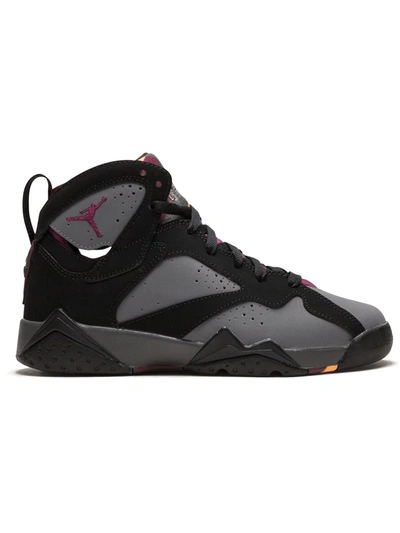 Shop Nike Air Jordan 7 Retro "bordeaux" Sneakers In Black