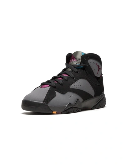 Shop Nike Air Jordan 7 Retro "bordeaux" Sneakers In Black