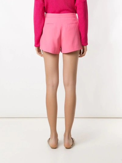 Shop Eva Alfaiate Patou Shorts In Pink