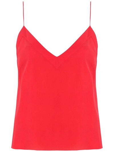 Shop Eva V-neck Cami Top In Red