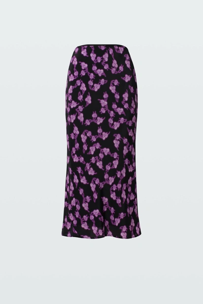 Shop Dorothee Schumacher Radiant Leaves Skirt In Print