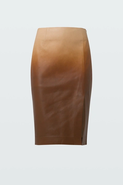 Shop Dorothee Schumacher Degradé Softness Skirt In Multi Colour