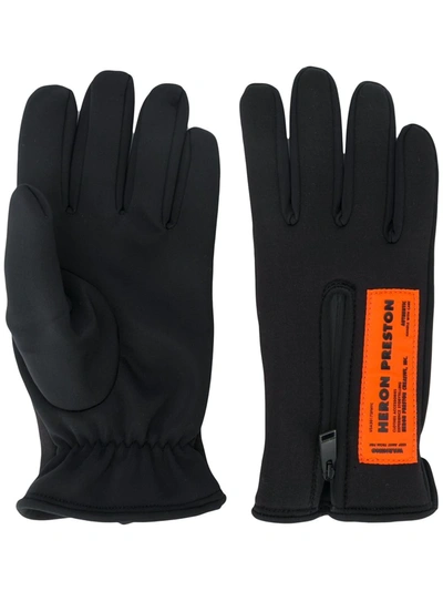 Shop Heron Preston Hp Neoprene Gloves Black