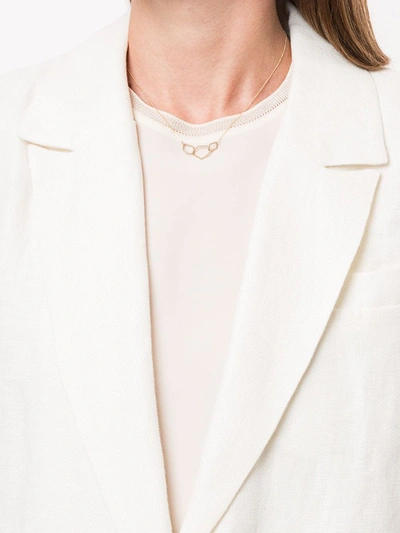 Shop Natalie Marie 9kt And 14kt Yellow Gold Calder Chain Necklace