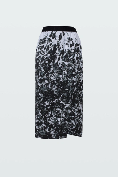 Shop Dorothee Schumacher Floral Gradients Skirt In Print