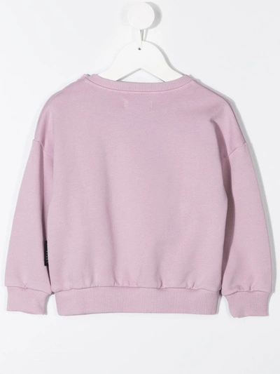 Shop Andorine Good Health Sweatshirt In Purple