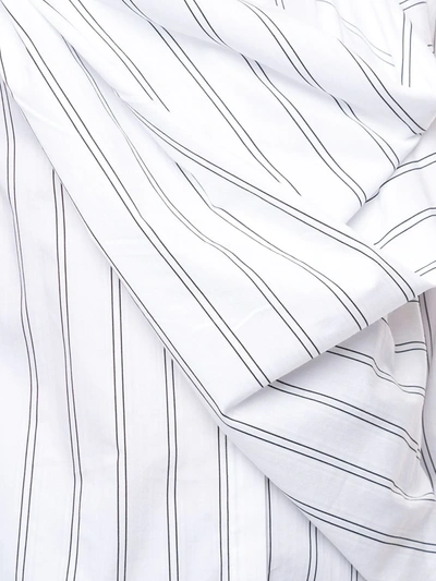 Shop Acler Bradey Stripe Shirt In White