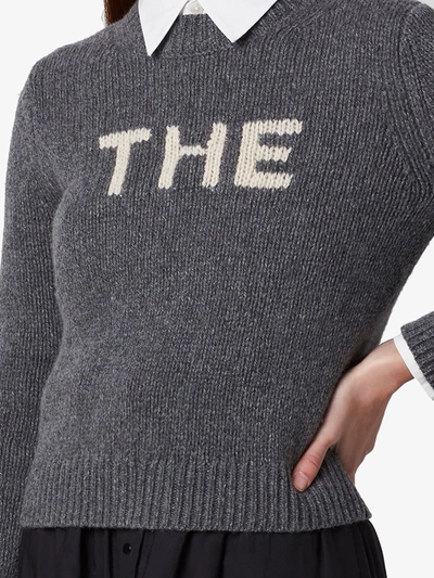 Shop Marc Jacobs The Jumper In Grey