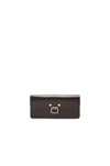 Comme Des Garçons Long 3 Pocket Buckle Wallet In Black
