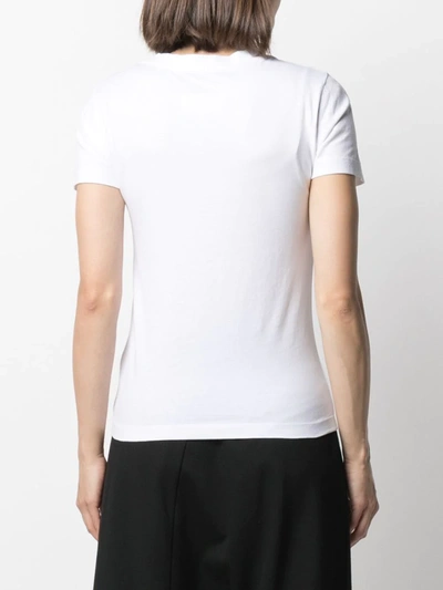 Shop Mm6 Maison Margiela Cotton T-shirt (pack Of Three) In White