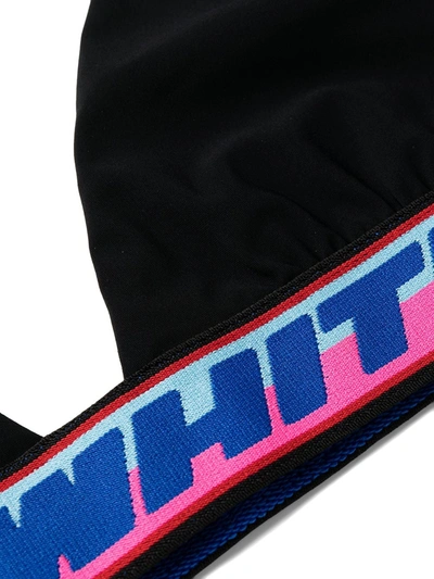 Off-white Triangle Logo Bikini Set In Black