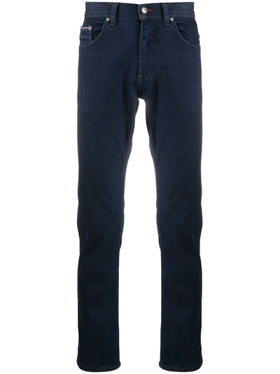 Shop Tommy Hilfiger Straight Leg Jeans In Blue