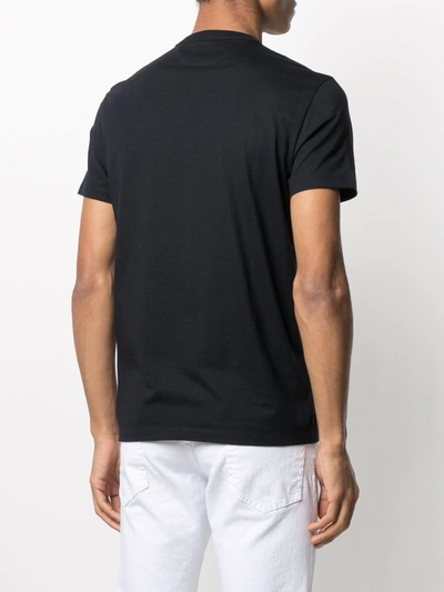 Shop Tom Ford V-neck T-shirt In Blue