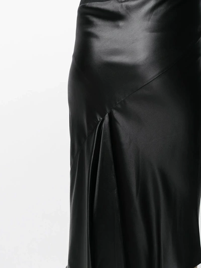 Shop Rick Owens Straight-fit Skirt In Black