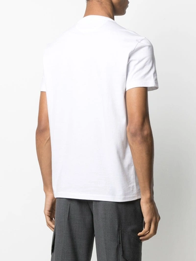 Shop Tom Ford V-neck Cotton T-shirt In White