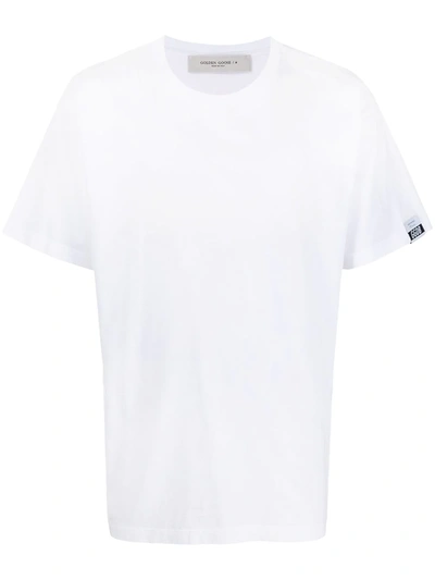 Shop Golden Goose Re/make Print T-shirt In White