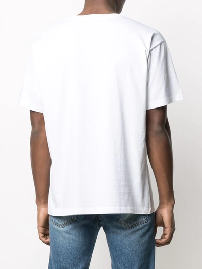 Shop Golden Goose Re/dream Print T-shirt In White