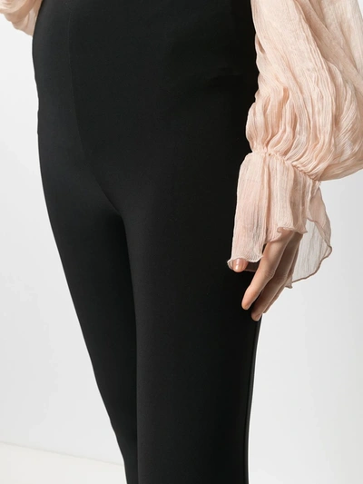 Shop Atu Body Couture High-waisted Jersey Leggings In Black