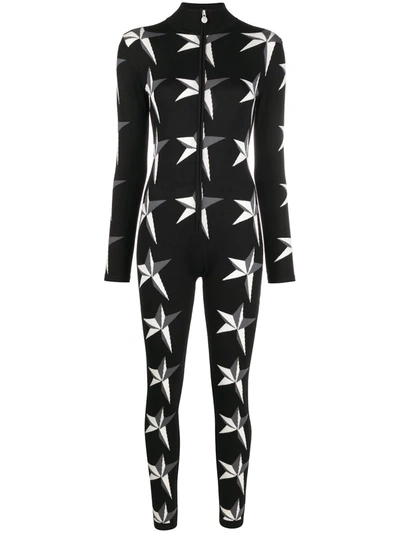 Shop Perfect Moment Star Merino Jumpsuit In Black