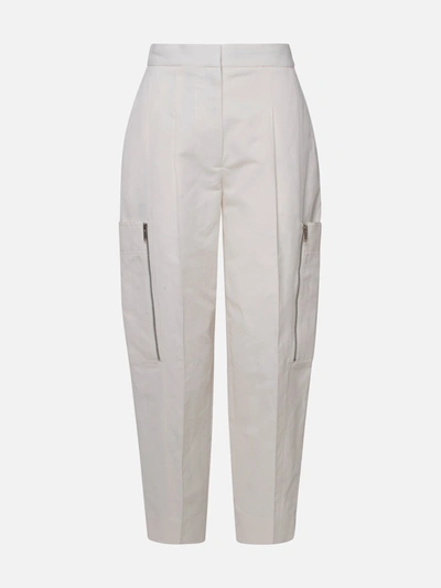 Shop Stella Mccartney Pantalone Karla Bianchi In White