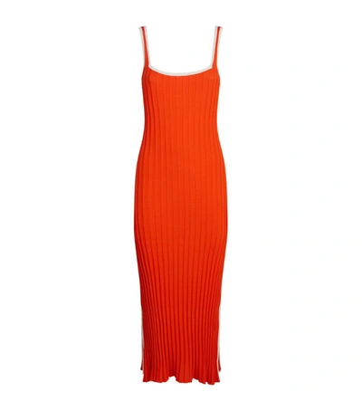 Shop Solid & Striped Ribbed Kimberly Dress