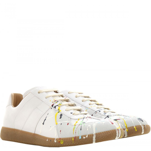 maison margiela painted sneakers