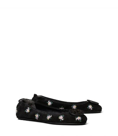 Tory burch minnie suede store
