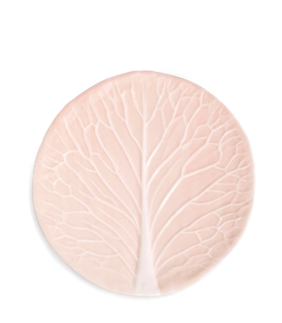 Shop Tory Burch Lettuce Ware Dinner Plate, Set Of 2 In Pale Pink
