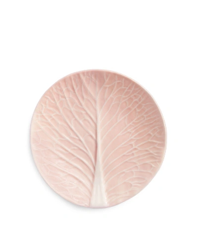Shop Tory Burch Lettuce Ware Salad Plate, Set Of 4 In Pale Pink