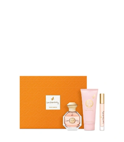 Shop Tory Burch Love Relentlessly Gift Set, 3-piece In Orange