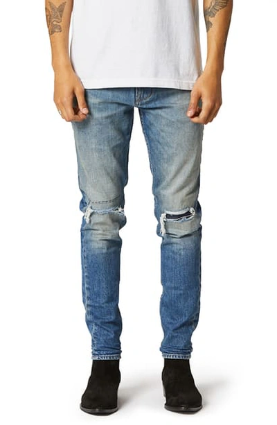 Shop Hudson Zack Ripped Skinny Fit Jeans In Avenue