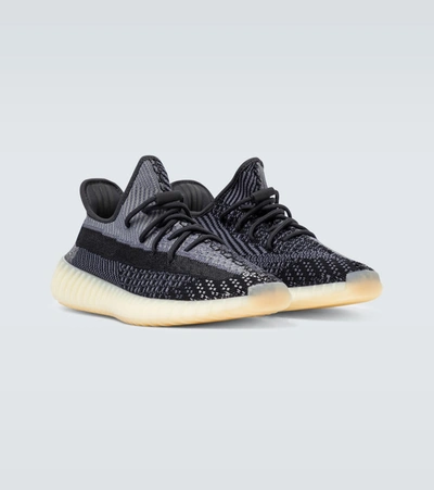 Shop Adidas Originals Yeezy Boost 350 V2 Sneakers In Black
