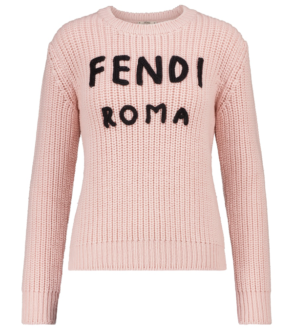 pink fendi sweater