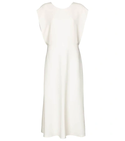 Shop Joseph Delannoy Cady Midi Dress In White