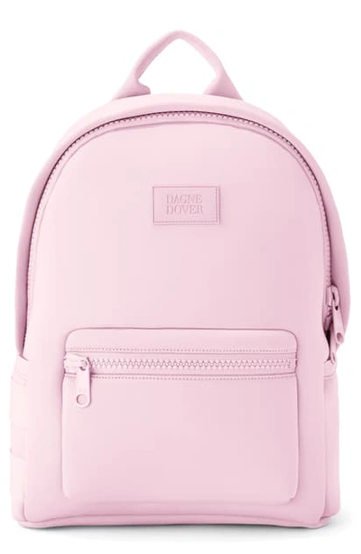 Shop Dagne Dover Medium Dakota Neoprene Backpack In Pinkish